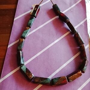 Genuine Snakeskin Necklace